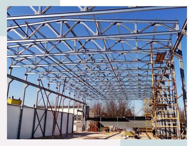 Строительство цехов в Южноуральск от 656 руб. под ключ