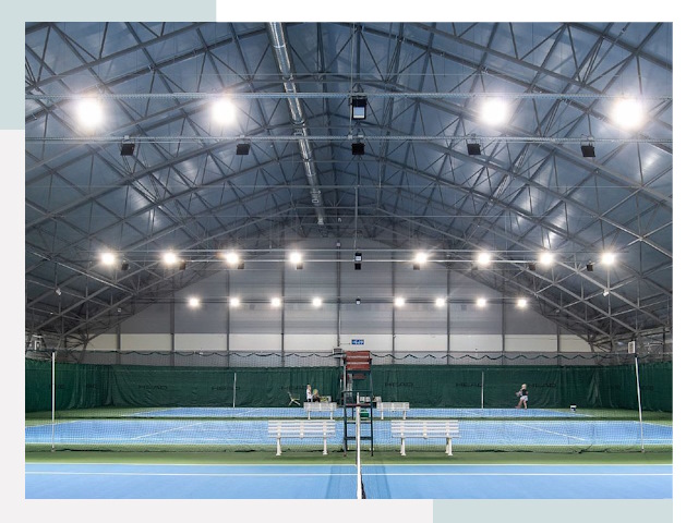 Строительство теннисных кортов в Южноуральск от 656 руб.