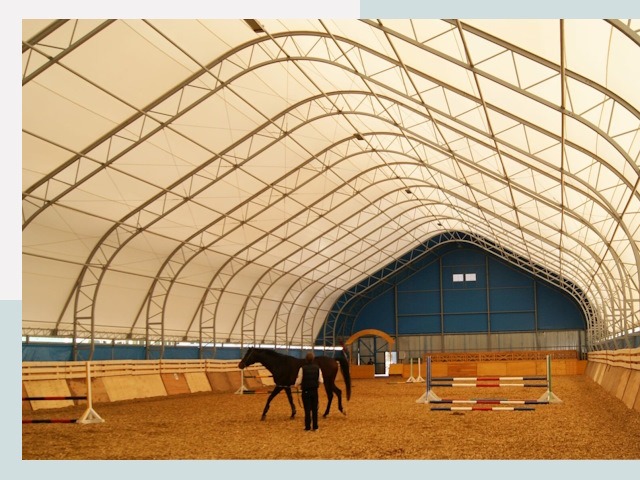 Строительство конных манежей в Южноуральске