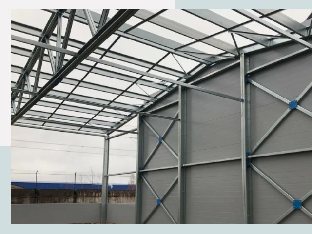 Каркасные ангары от СтальСтрой-Жрк по цене от 656 руб.