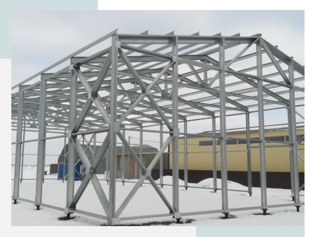 Каркасные ангары в Южноуральске