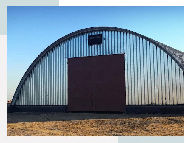 Арочные ангары в Южноуральске