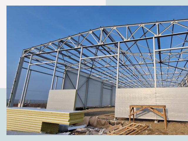 Утепленные ангары в Южноуральск от 656 руб. за м²