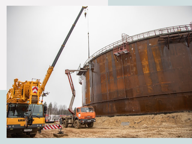 Монтаж резервуаров в Южноуральске от 656 руб. за м³