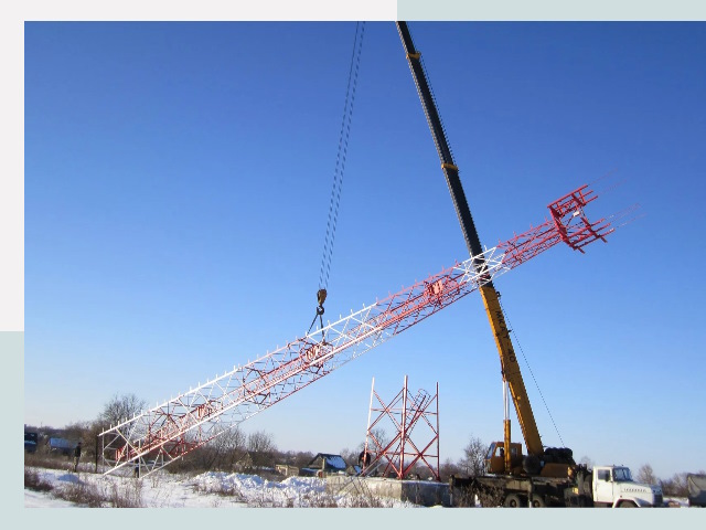 Строительство башен связи в Южноуральске от 656 руб.