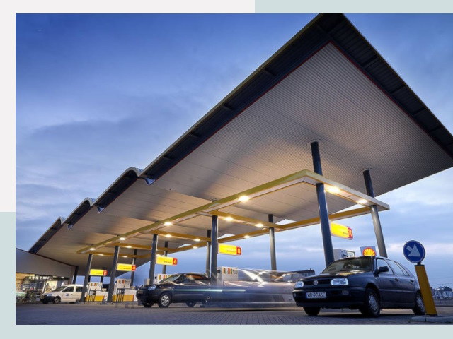 Навесы для АЗС в Южноуральск от 656 руб. - Защита и комфорт