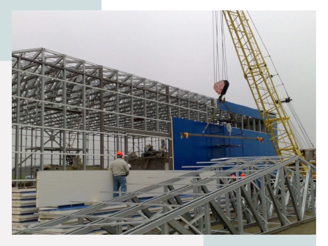 Монтаж ангаров в Южноуральске