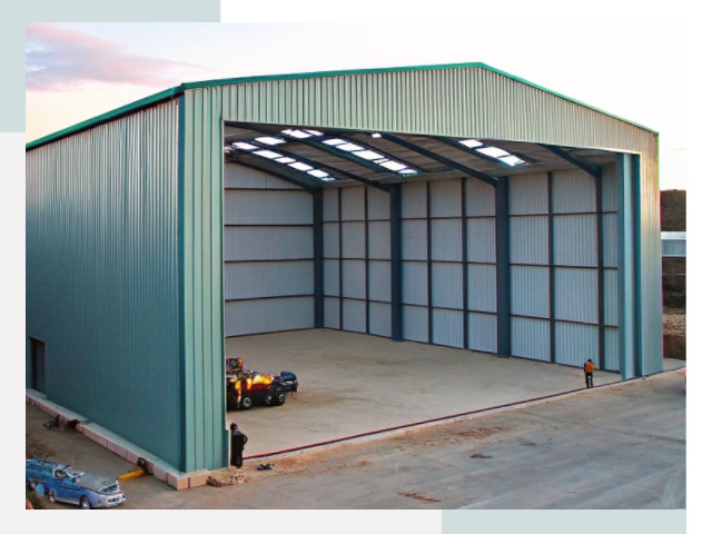 Строительство ангаров в Южноуральске