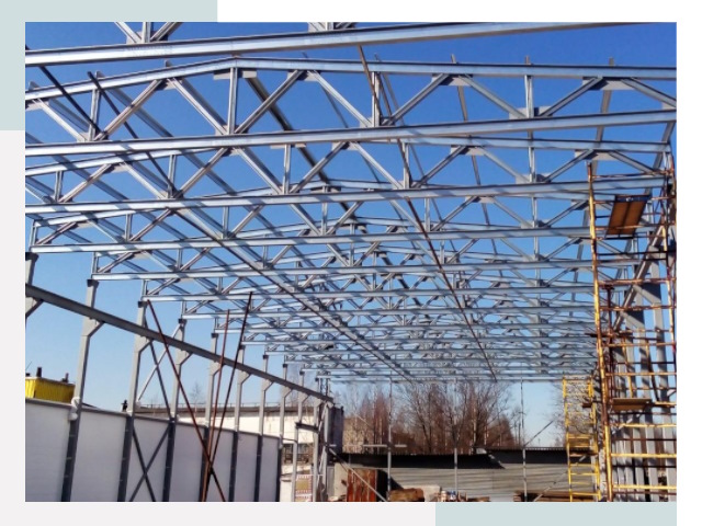 Металлокаркасы для складов в Южноуральске